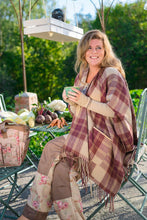 Garden Girl Knitted Poncho Classic