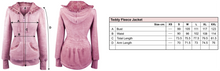 Teddy Fleece Jacket Classic Pink