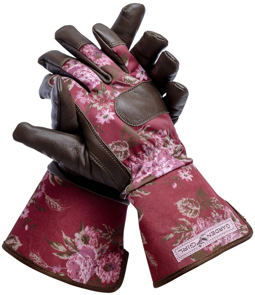 garden girl handschuhe Garden Girl Winter Working Gloves Classic Cherry Large
